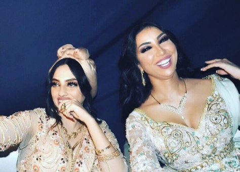 عيشة عياش و الفنانة دنيا بطمة