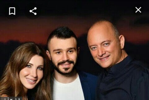 نانسي عجرم  و زوجها