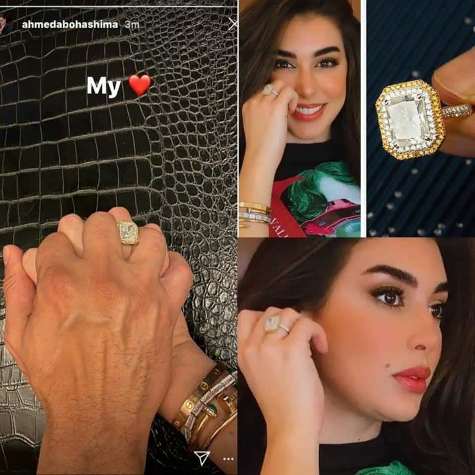 صورة تظهر فيها يده وهي ممسكة بيد كهن العديد من رواد مواقع التواصل الاجتماعي بأنها يد الفنانة ياسمين صبري