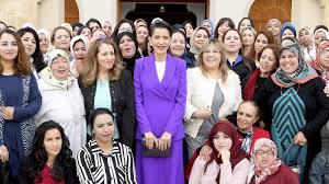 الأميرة لالة مريم مع النساء الفاعلات