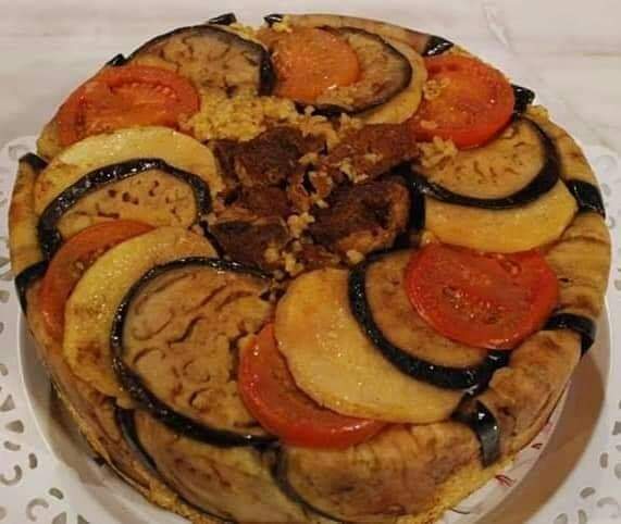 المقلوبه باللحمه
