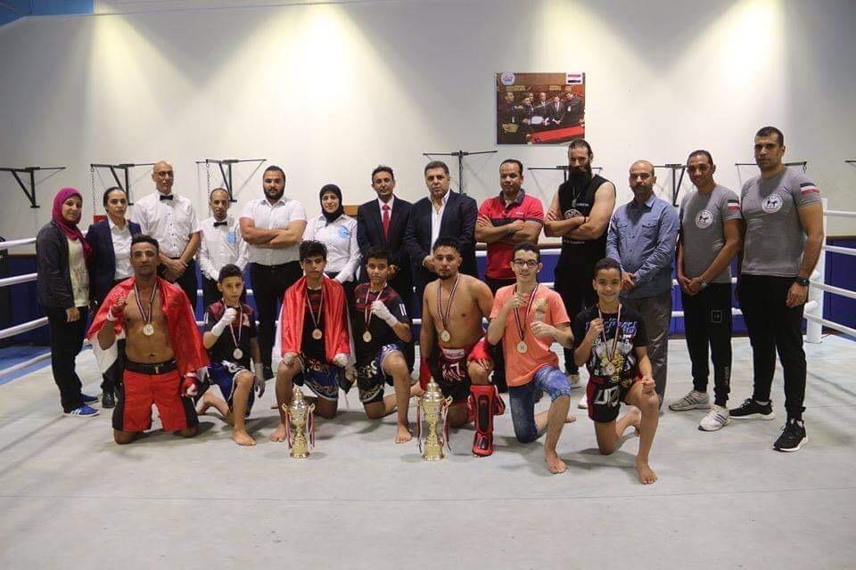 تدريب مشترك بين مصر واليمن في الكيك بوكسينج بالمركز الأوليمبي