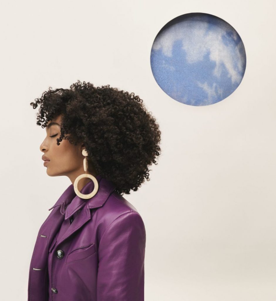 [My mother] constantly says to me, ‘You deserve to be in the room,’” says Shahidi. “I’m 19 and a half today, and the one thing I’m still trying to figure out is how to advocate for myself as strongly as she advocates for me.”
Sies Marjan blazer and top. Dinosaur Designs earrings.