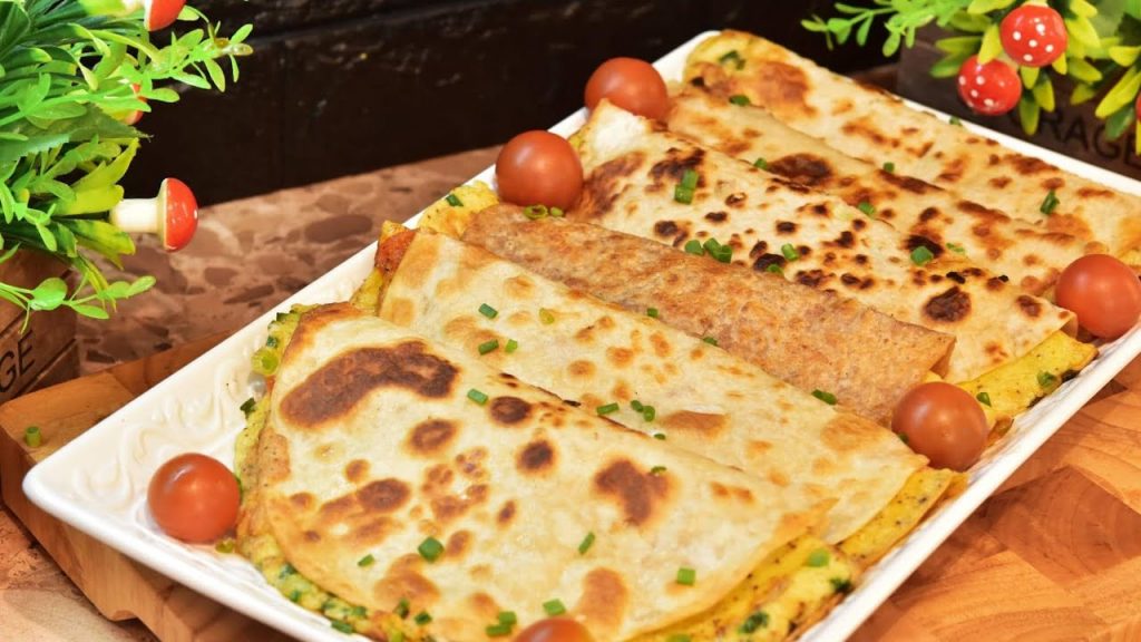 أسهل وألذ وجبة للعشا أو الفطار فى خمس دقائق