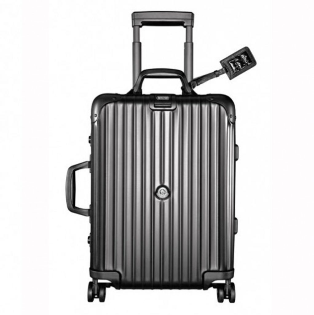 Combining the engineering expertise of two iconic brands, the Moncler RIMOWA "Reflection" is a limited-edition mirrored aluminium suitcase that is sleek