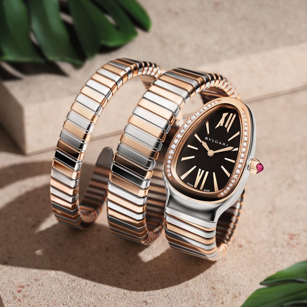 دار Bvlgari تطلق ساعتها الأيقونية الجديدة