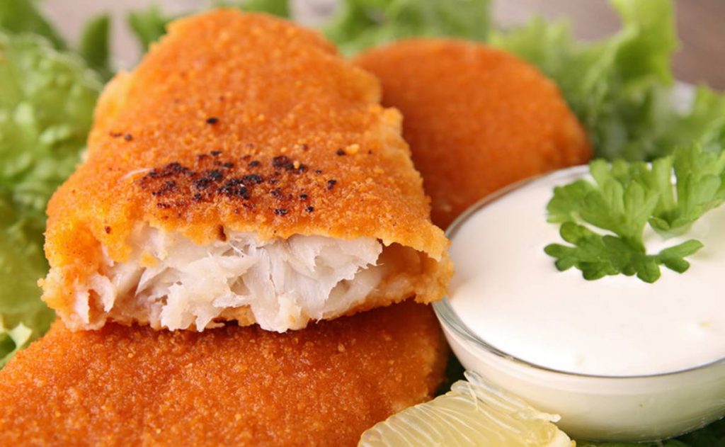 فيلية السمك المقرمش