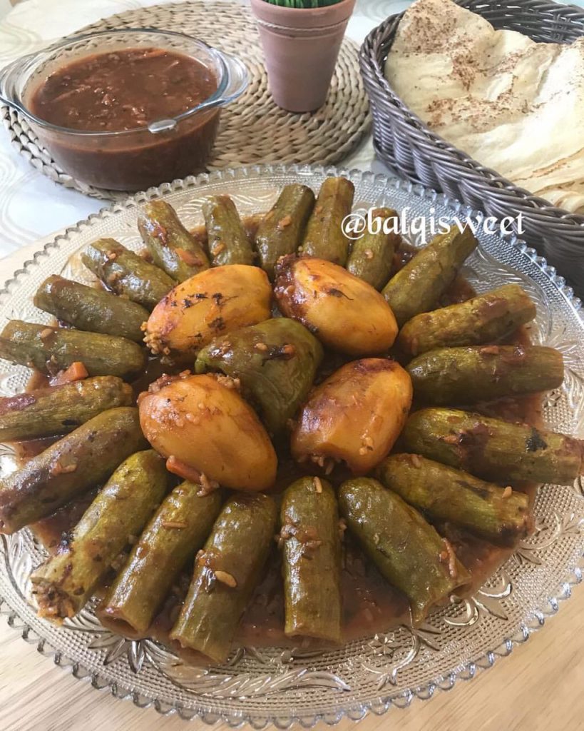 محشي كوسا بالتمر الهندي