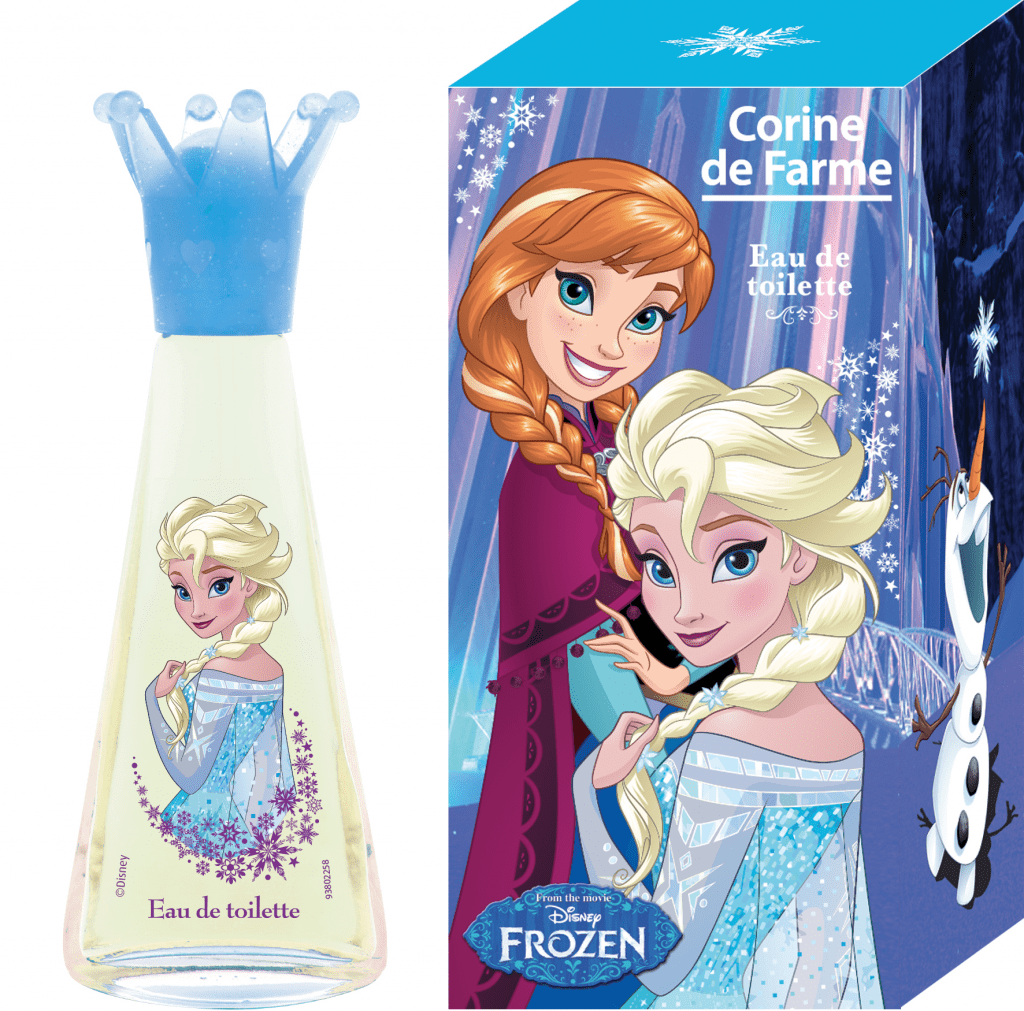 
Frozen Eau de Toilette
Both sweet and delicious, this fragrance with vanilla magic notes immerses l
ittle girls into the fairy universe of Princess Anna and Snow Queen Elsa.