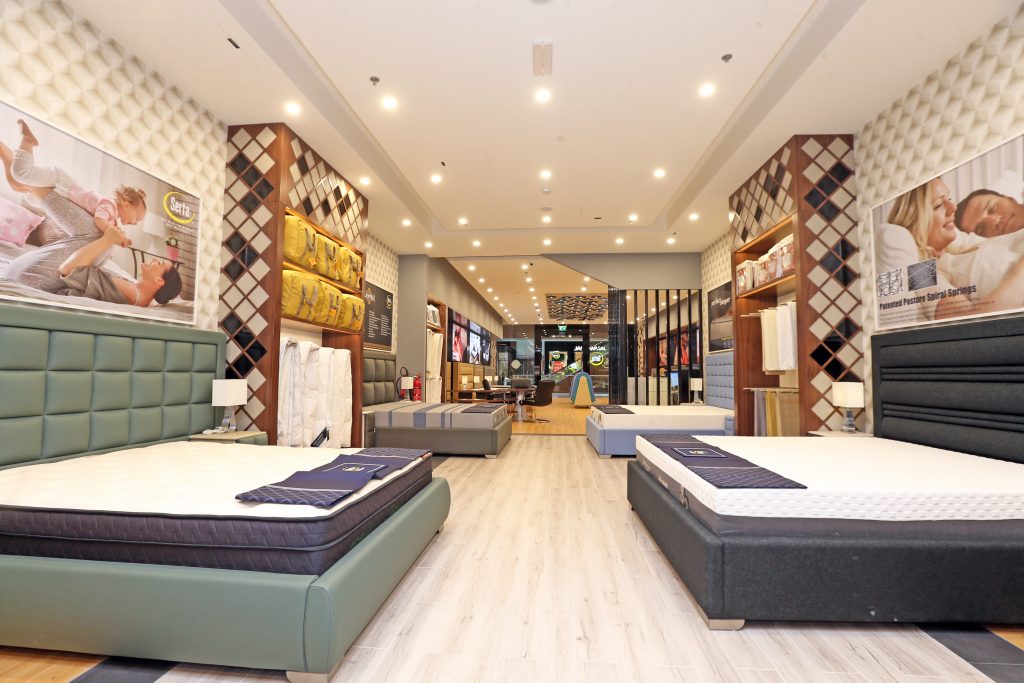 At Serta’s flagship store in the Dubai Mall