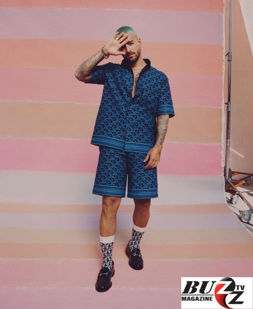 Shirt, $5,700, shorts, $4,000, chain link necklace (worn on wrist), $1,100,