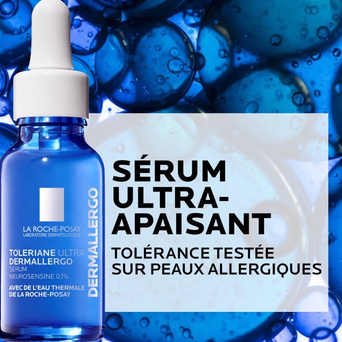 Sérum apaisant, hydratant et réparateur Tolériane Ultra Dermallergo de La Roche Posay