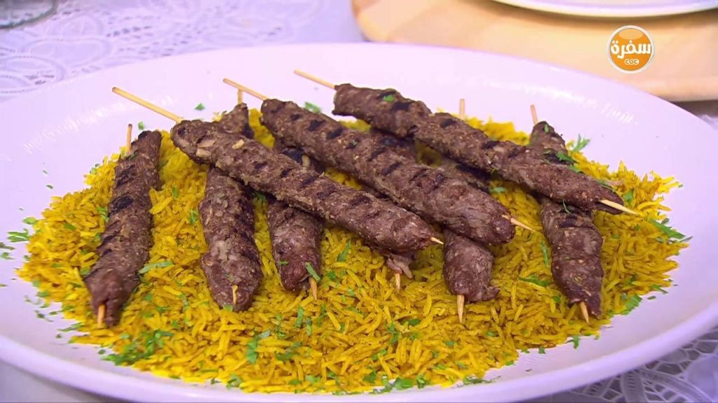 الارز البسمتى والكفتة