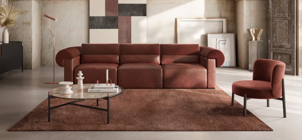 Skilled craftsmen create leather western sofas, chairs, cowhide barstools, and hand crafted wood tables