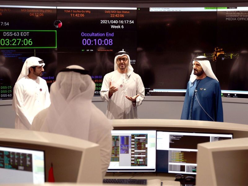 UAE Receives Hope Probe’s First Image of Mars