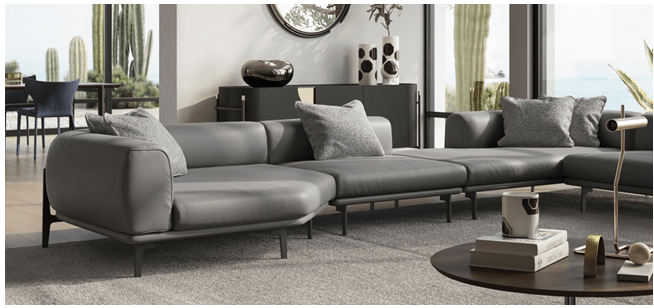 Designer Maurizio Manzoni’s ethos is “Italian minimalism”