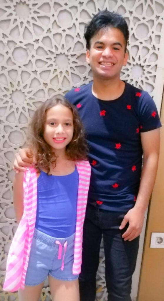 الممثلة حور احمد