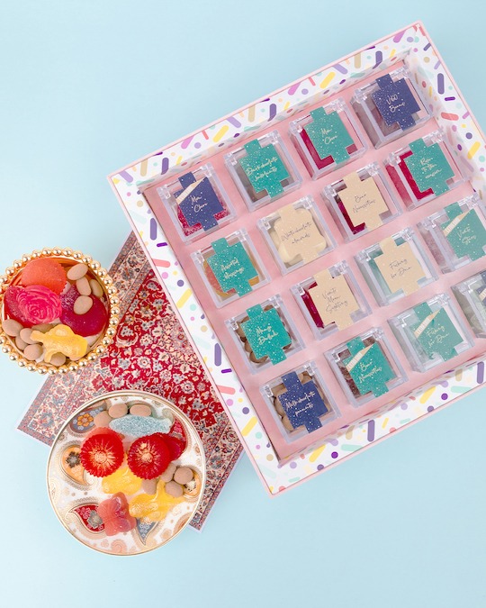 The Sugargram Ramadan boxes are priced at AED 125 for 25 bite-size cupcakes