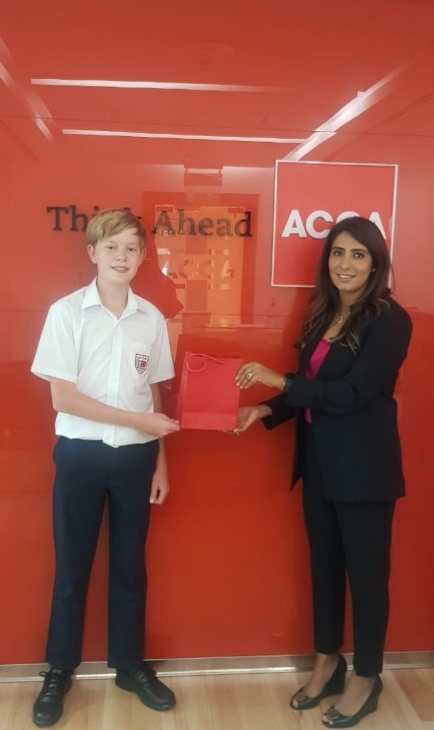 Dubai Student Wins Title of ACCA Middle East Finance Competition