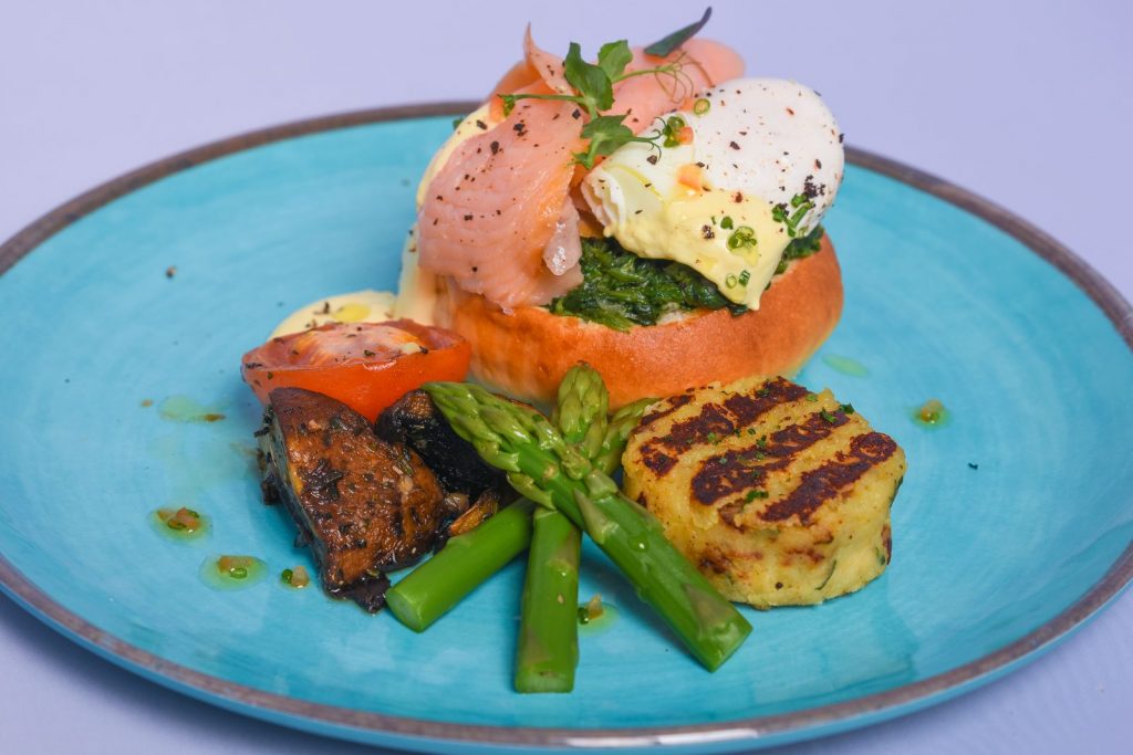 We recommend trying the Café Society Breakfast