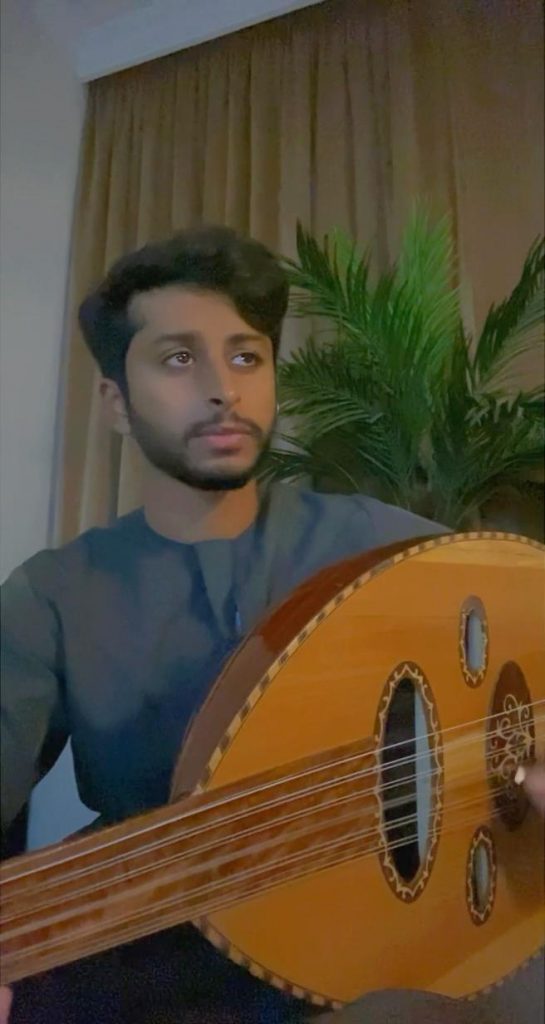 عازف العود محمد المرى