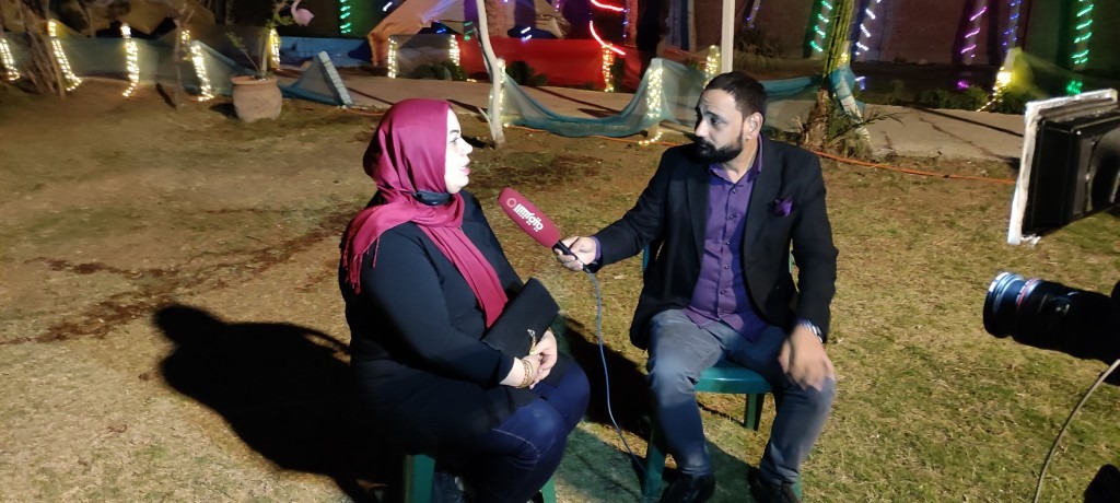 ضاف شعبان انه خلال اسبوعين سينتهى من المشاهد الداخلية والخارجية المتبقية من احداث المسلسل 