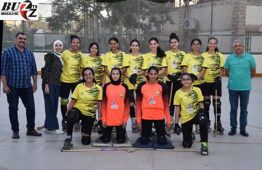 فوز فريق الهوكي تحت ١٩سنه بنات بالمركز الأول في بطولة الدوري العام للهوكي