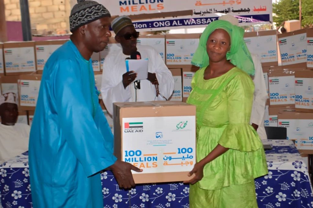 The ‘100 Million Meals’ campaign provides food support