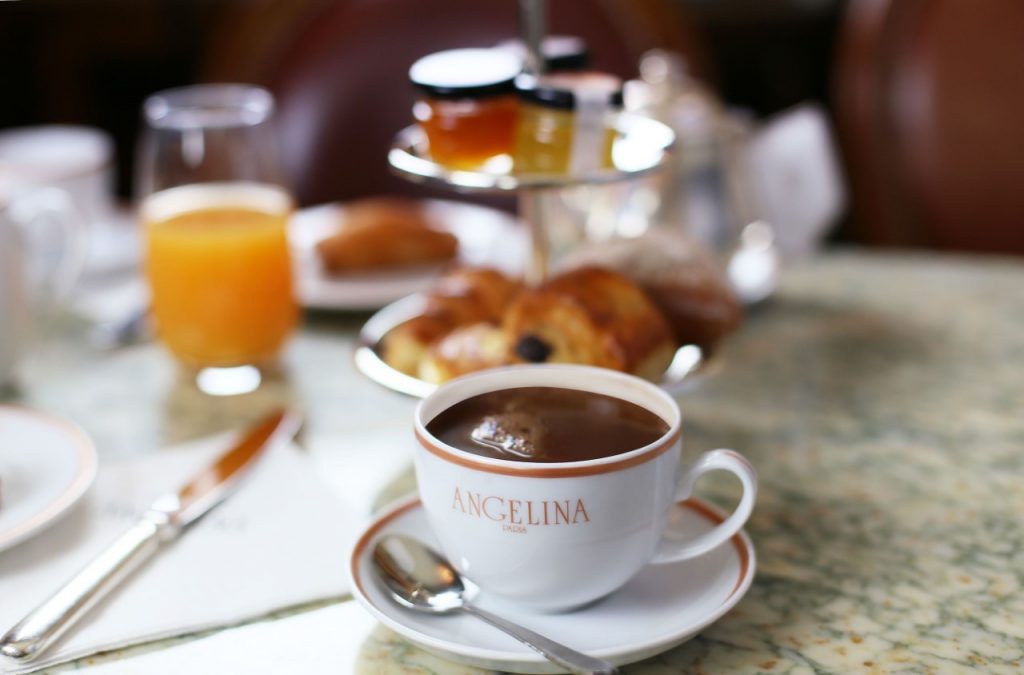 Angelina’s signature Hot Chocolate Bottle