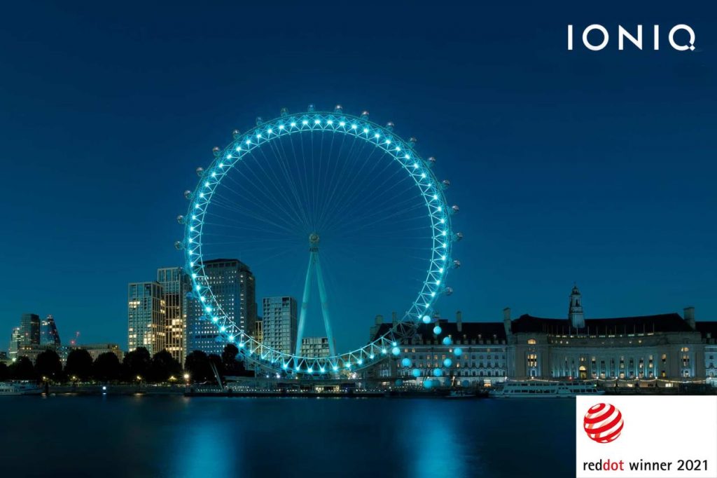 حظيت حملة علامة أيونك التجارية " OOH & Ambient for London Eye" بالجائزة في فئة الإعلانات، وهي الحملة التي أقيمت في London Eye العام الماضي