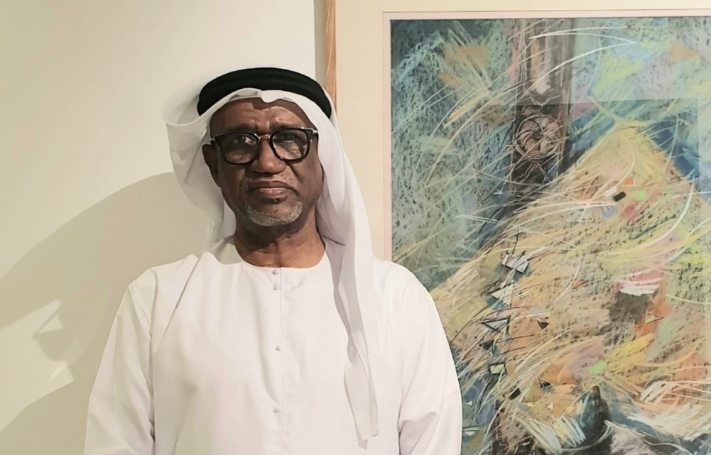  Emirati artist and sculptor Abdul Raheem Salim 