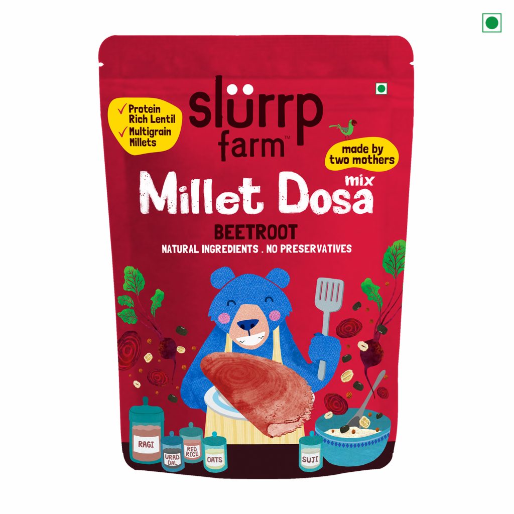 Millet Dosa Mix (Beetroot flavour): AED 8.00