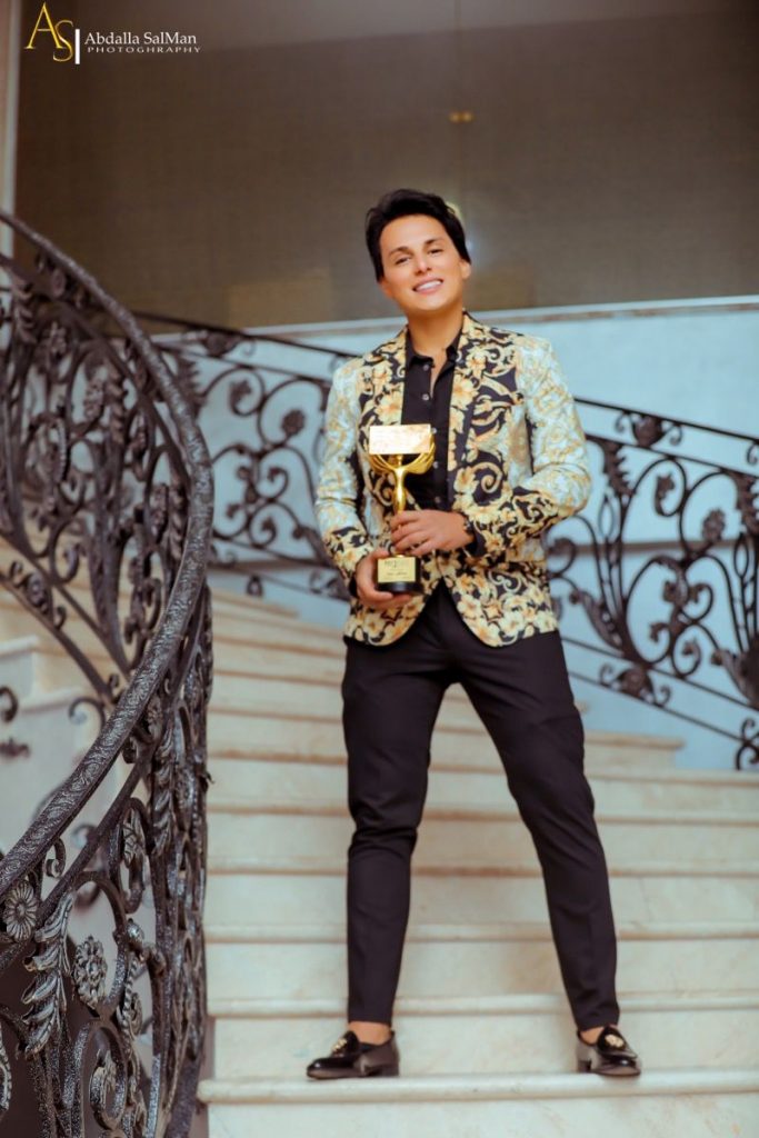 تكريم ساهر مراد كأفضل خبير تجميل في مهرجان "egy fashion "