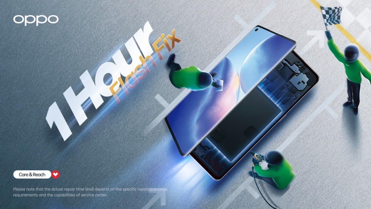 Oppo تعزز خدمة الإصلاح السريع خلال ساعة واحدة The Buzz Magazine