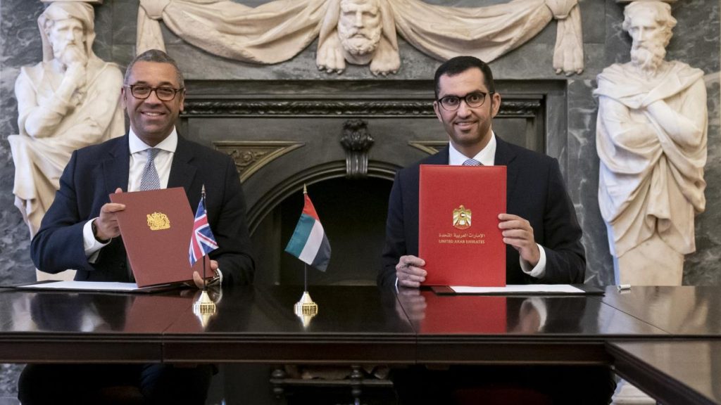 UAE and UK to strengthen cooperation on Climate Action and Environment