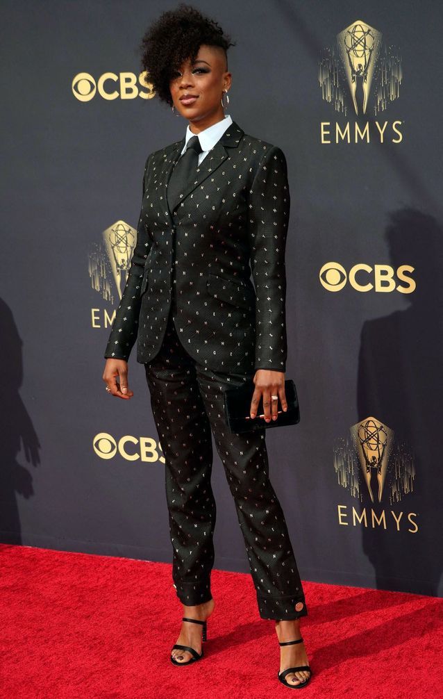 SAMIRA WILEY LORS DE LA CÉRÉMONIE DES EMMY AWARDS 2021