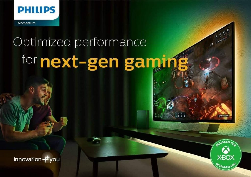 فيليبس تقدم شاشة ألعاب جديدة بتقنية 4K HDR لعشاق Xbox