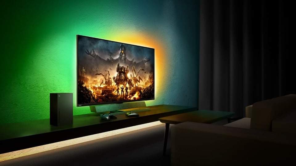 The Philips Momentum Monitor delivers designed for Xbox validates performance with ultra-clera 4K resolution