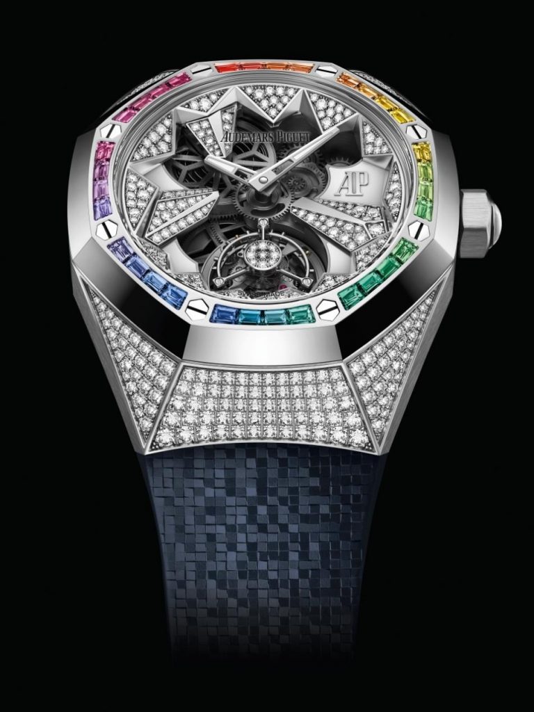 رويال أوك كونسِبت فلاينغ توربيون / 38.5 مم
Royal Oak Concept Flying Tourbillon / 38.5 mm
26228BC.SS.D314CR.01