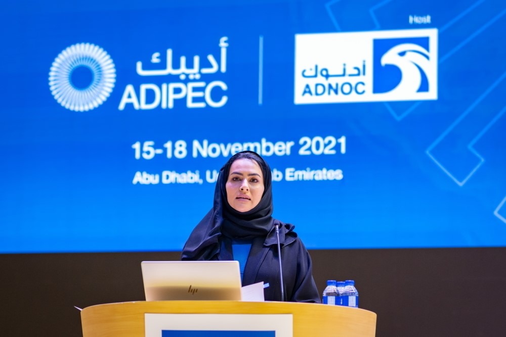 Tayba Al Hashemi, Chair of ADIPEC 2021 and CEO of ADNOC Sour Gas, told a media briefing