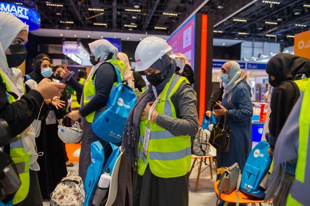 Students also learned about health and safety rules and regulations within the oil and gas industry