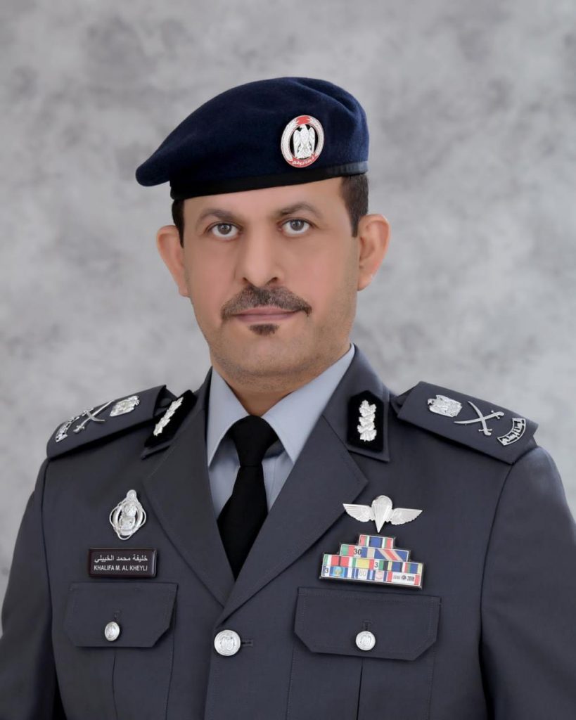 اللواء خليفة محمد الخييلي مدير قطاع المالية والخدمات في القيادة العامة لشرطة أبوظبي 