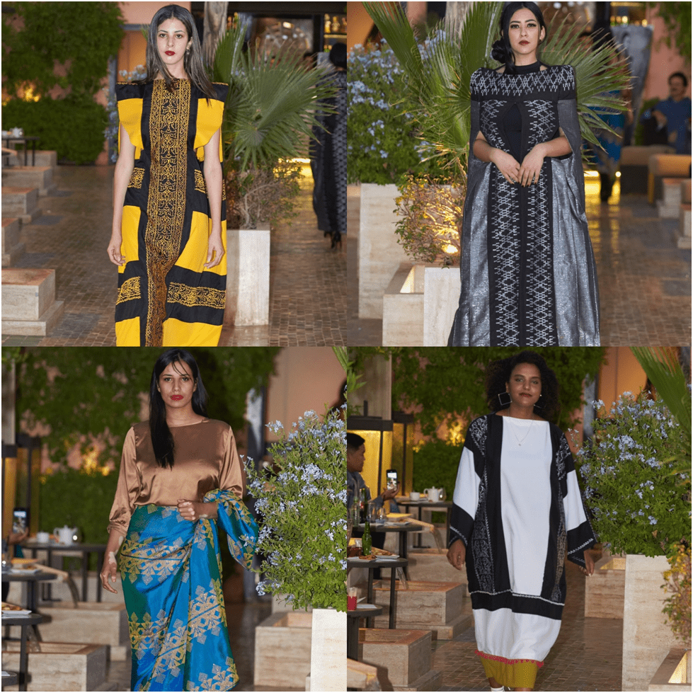 In this show, the Inaul was featured, one of the finest handwoven fabrics in the Philippines