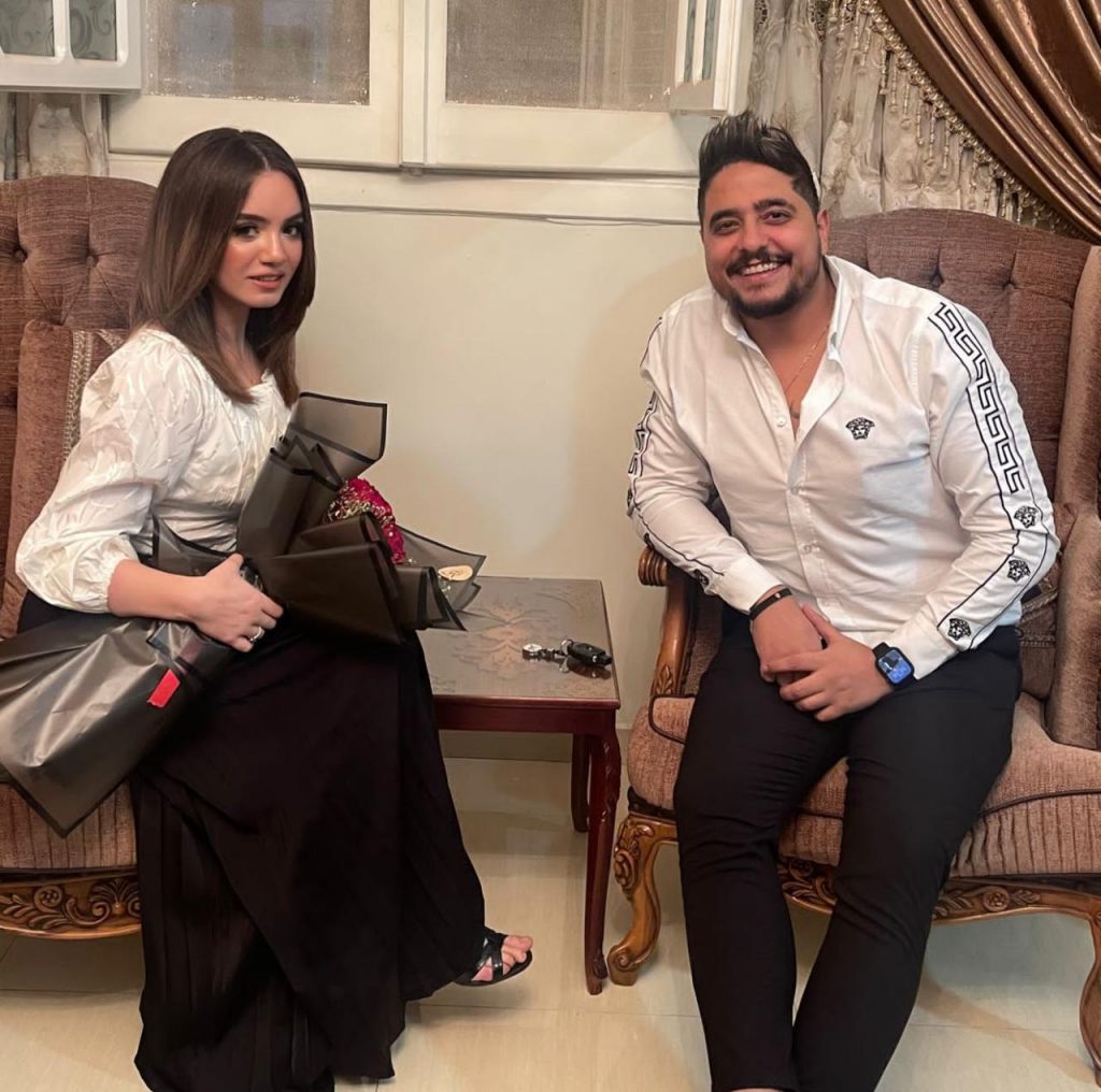 خطوبة المطرب إسلام الملاح وحبيبة أشرف