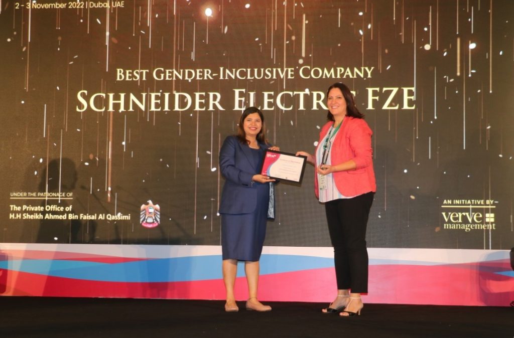 Schneider Electric sets pay parity benchmark