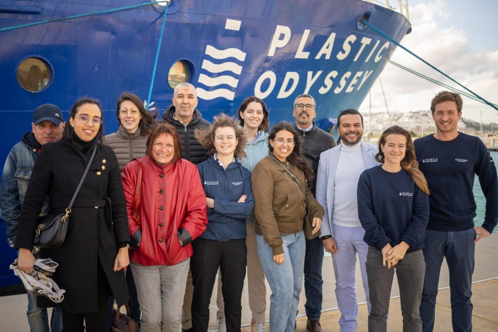 PLASTIC ODYSSEY en escale à TANGER