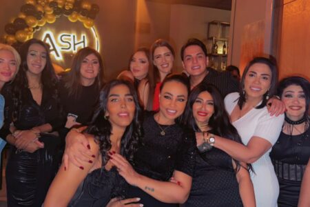 ساهر مراد يحتفل بعيد ميلاده وسط نجوم الفن والمجتمع في الزمالك