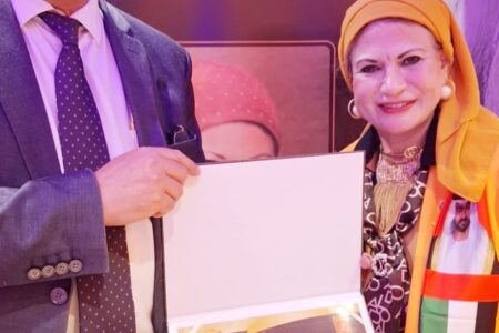 إفتتاح فعاليات صالون دكتورة سهير الغنام الثقافي الأدبي الفني بالإمارات أبوظبي