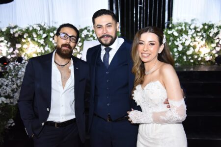 بالصور.. نجوم الفن والمجتمع يحتفلون بخطوبة د. محمد عادل ومرام تامر في أجواء مبهرة
