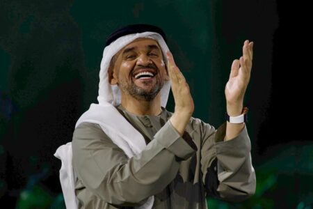 حسين الجسمي يحتفي بعيد الاتحاد ال 54 في خورفكان …حضور كامل وليلة وطنية عائلية راقية تتصدر الترند